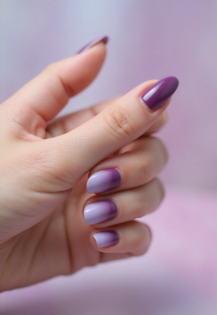 28 Simple Nail Inspo for Minimalist Magic That Wows - 11. Ombre Fade