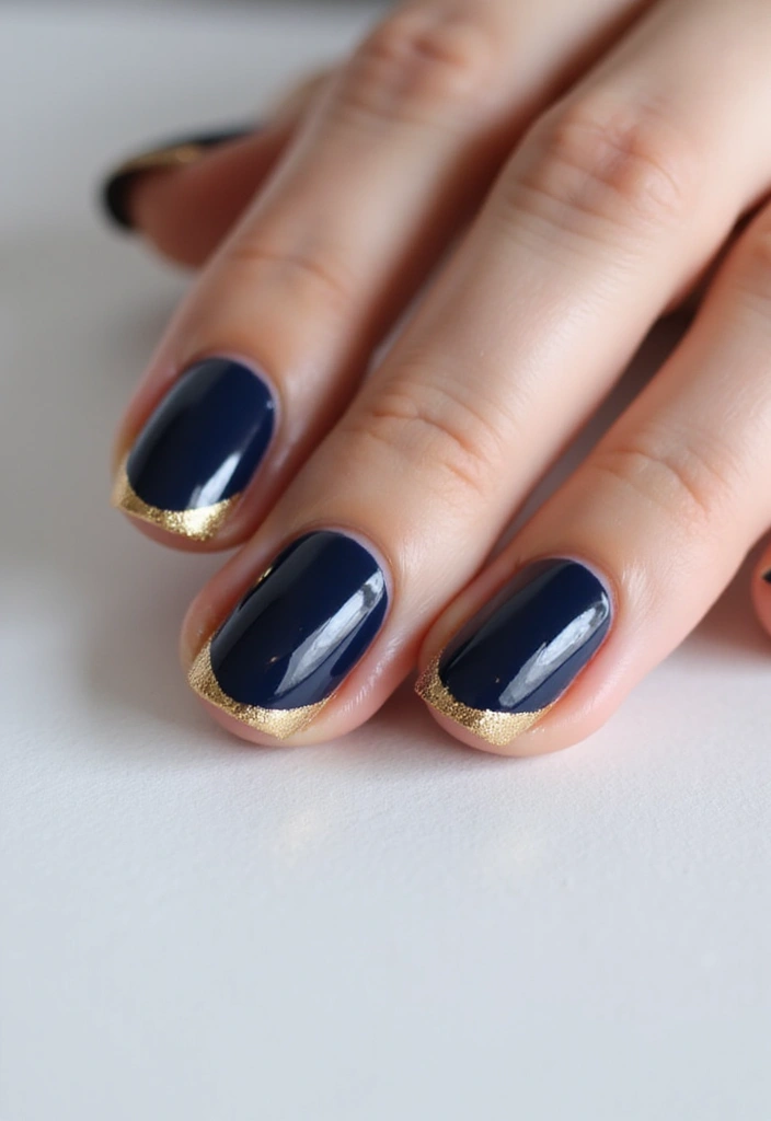 28 Simple Nail Inspo for Minimalist Magic That Wows - 19. Elegant Half-Moons