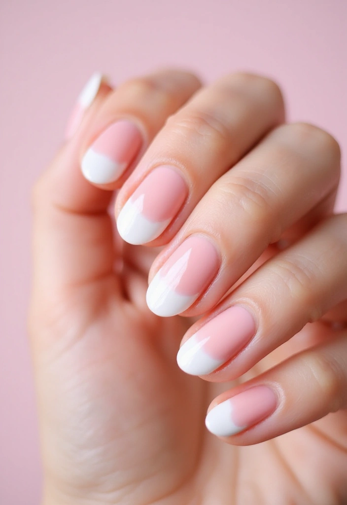 28 Simple Nail Inspo for Minimalist Magic That Wows - 21. Classic Ombre French