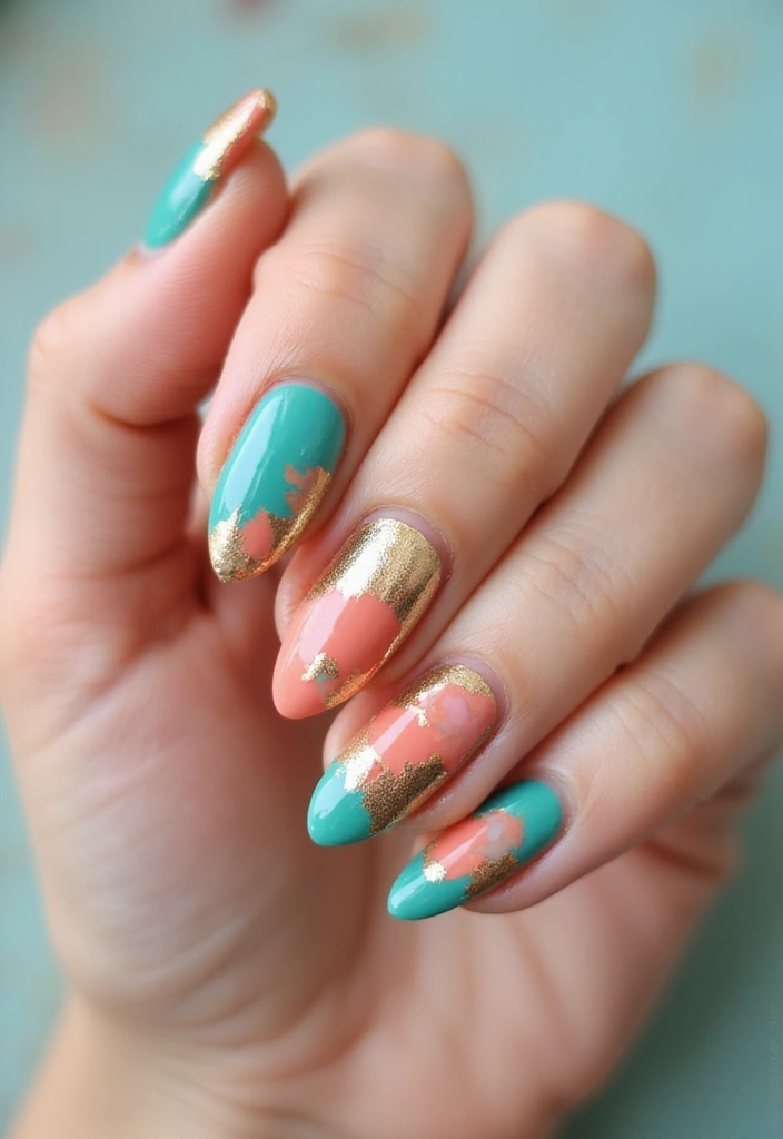 28 Simple Nail Inspo for Minimalist Magic That Wows - 22. Painterly Brush Strokes