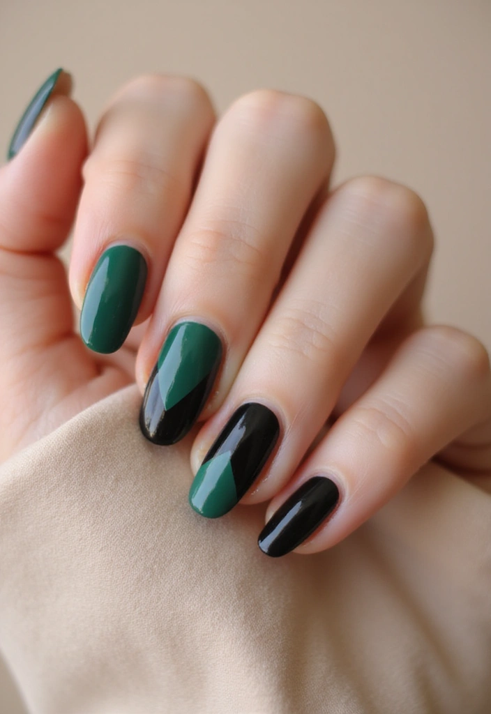 28 Simple Nail Inspo for Minimalist Magic That Wows - 4. Negative Space Nail Art