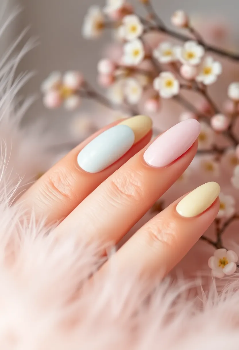 28 Spring 2025 Nail Ideas for Blooming - 10. Speckled Egg Patterns