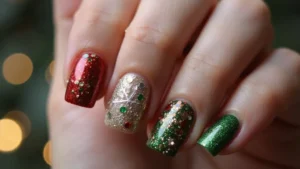 30 Acrylic Christmas Nail Ideas for Holiday