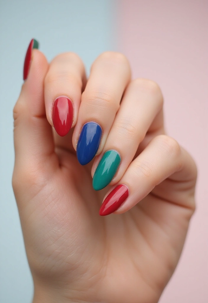 30 Balanced Medium Length Nail Ideas for Versatile Vibes - 7. Classic French Tip with a Twist