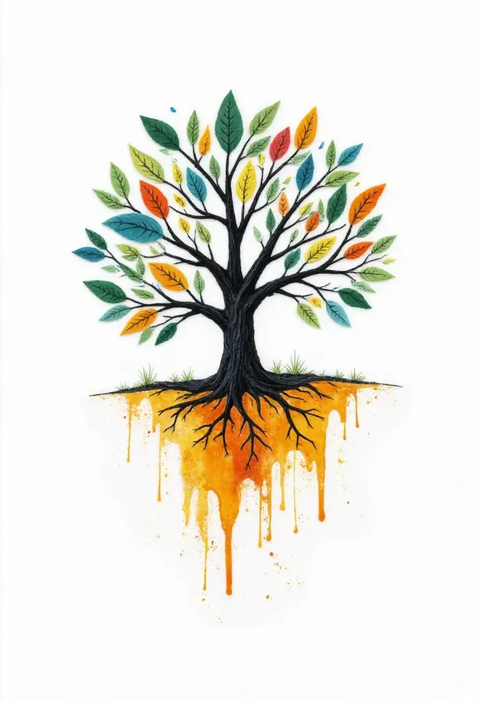 30 Creative Nail Logo Ideas for Branding - 20. Upcycled Art