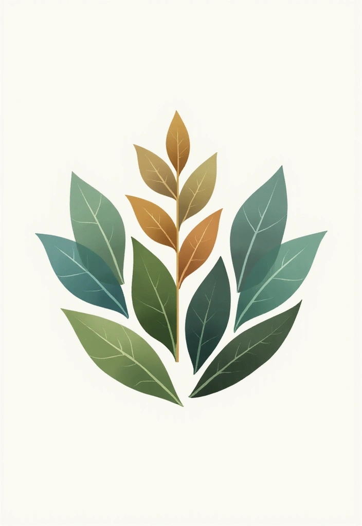 30 Creative Nail Logo Ideas for Branding - 3. Nature-Inspired Color Palette