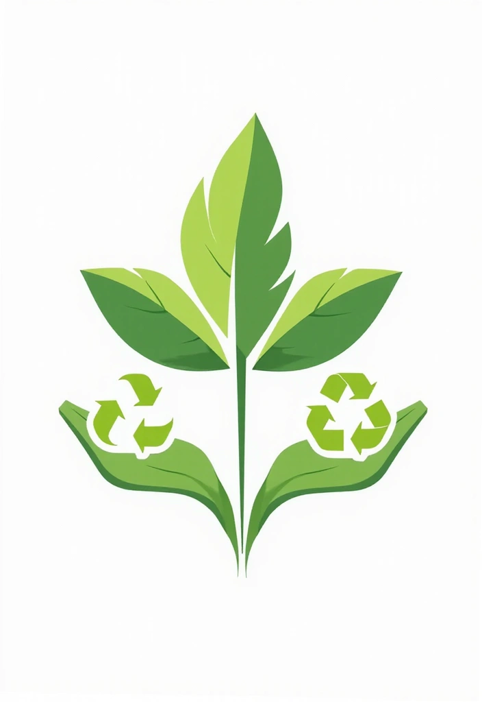 30 Creative Nail Logo Ideas for Branding - 7. Eco-Friendly Icons