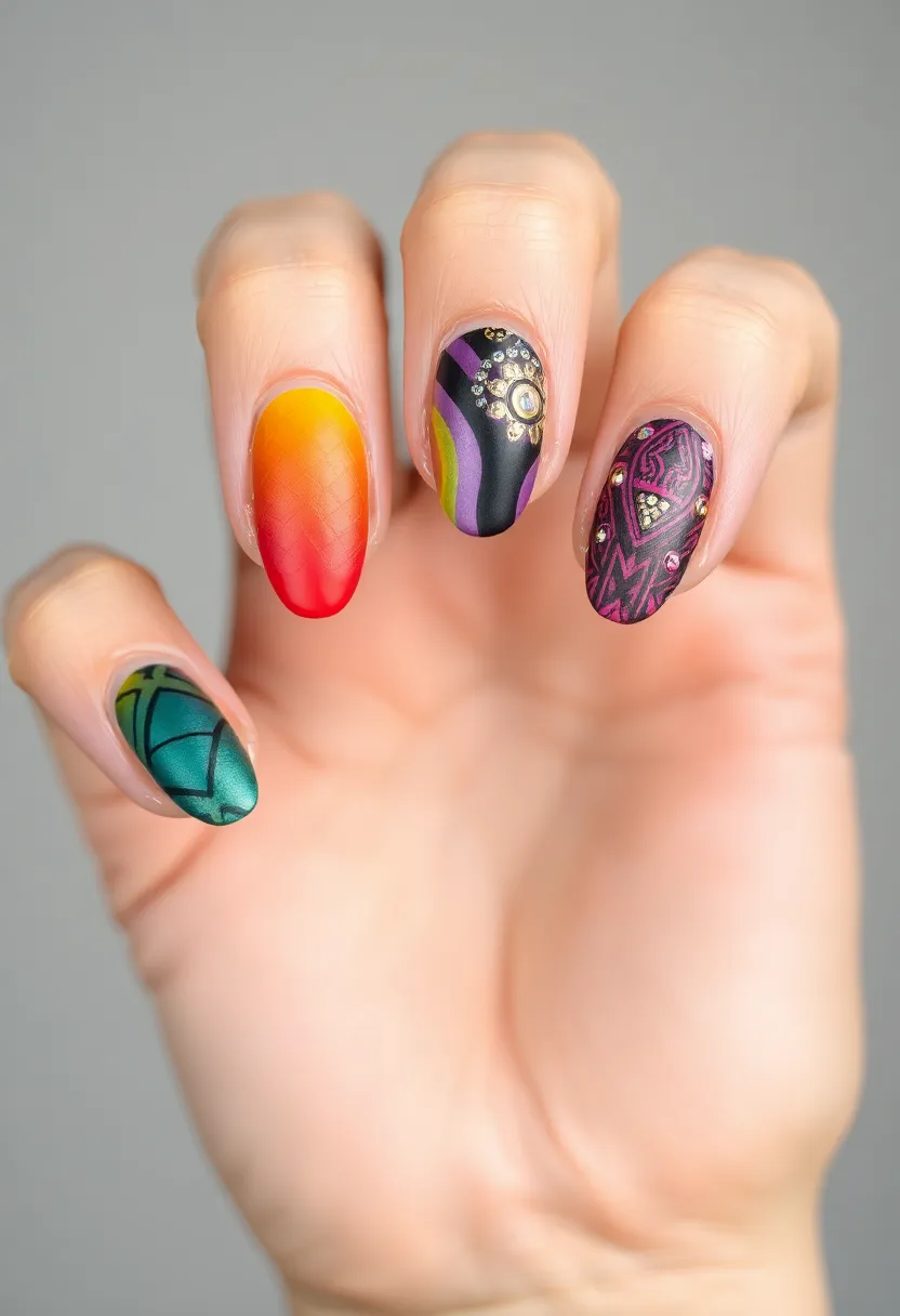 30 Easy Nail Art Design Ideas for Beginners' Instant Wins - 17. Textured Nails