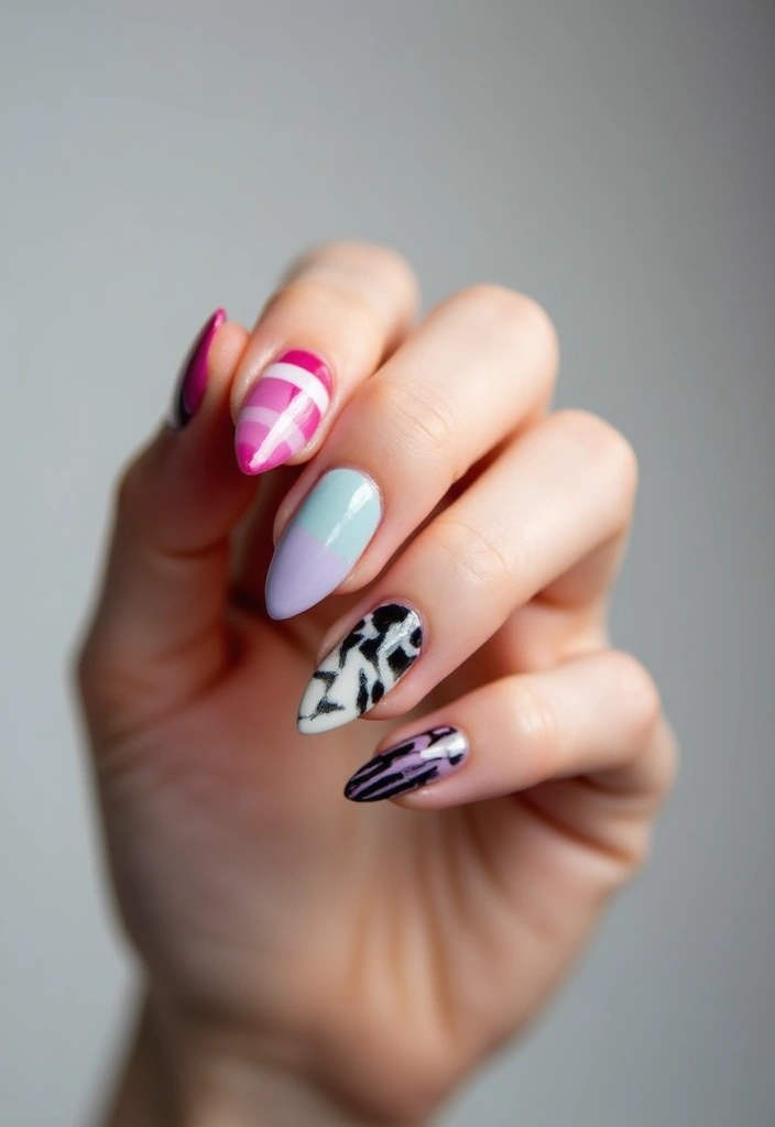 30 Easy Nail Art Design Ideas for Beginners' Instant Wins - 3. Striped Elegance