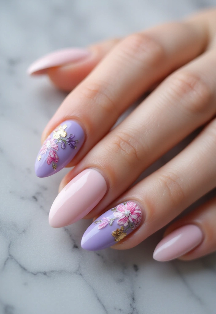 30 Fresh Spring Nail Inspirations for Blooming Beauty and Bold Vibes - 4. Floral French Tips