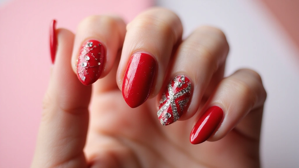 30 Passionate Red Nail Design Ideas for Fiery