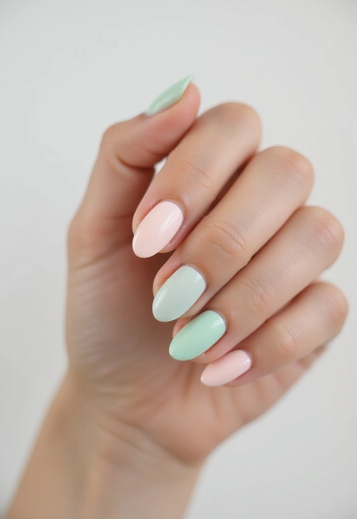 30 Personalized Nails with Initials for Heartfelt - 27. Simple Yet Elegant