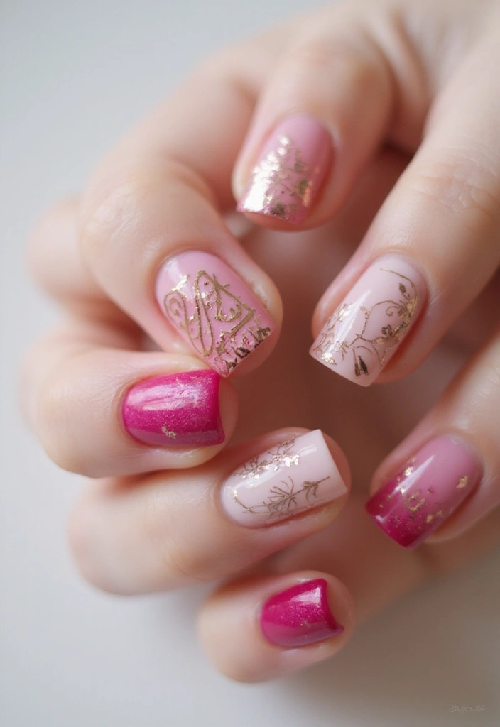 30 Personalized Nails with Initials for Heartfelt - 30. Personalized Messages