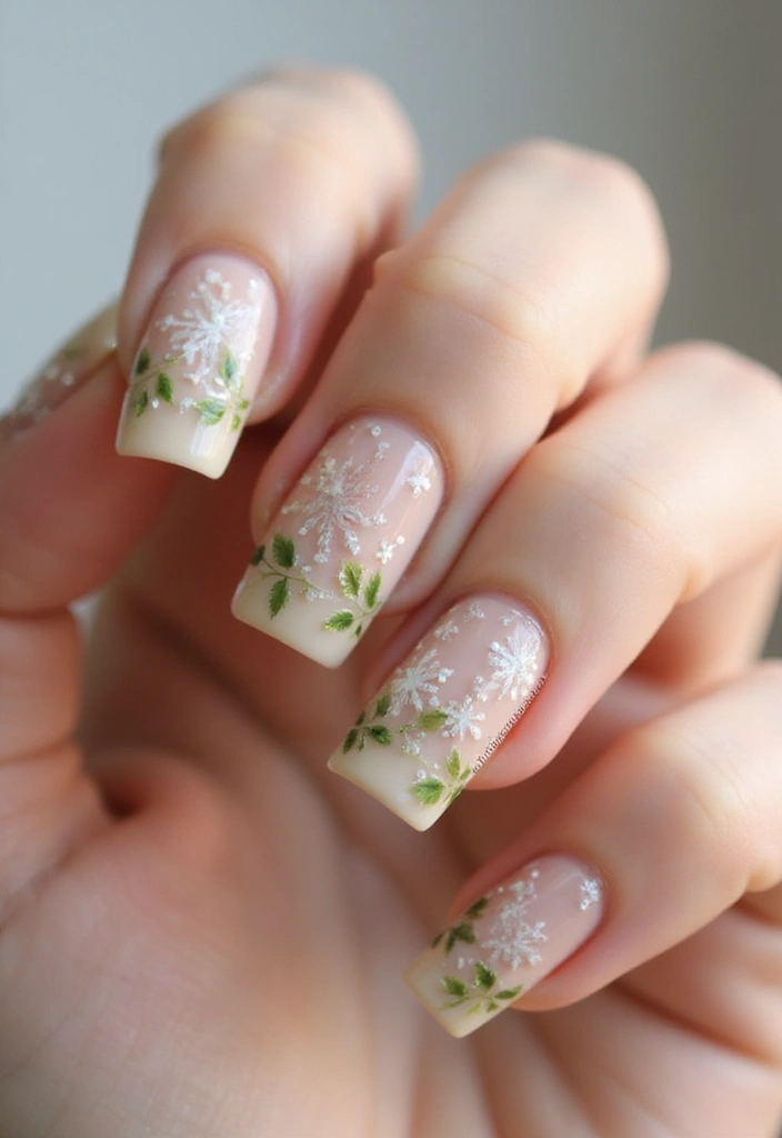 30 Short Square Nail Ideas for Neat - 30. Seasonal Designs
