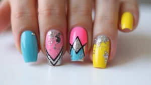 30 Square Acrylic Nail Ideas for Sharp Edges