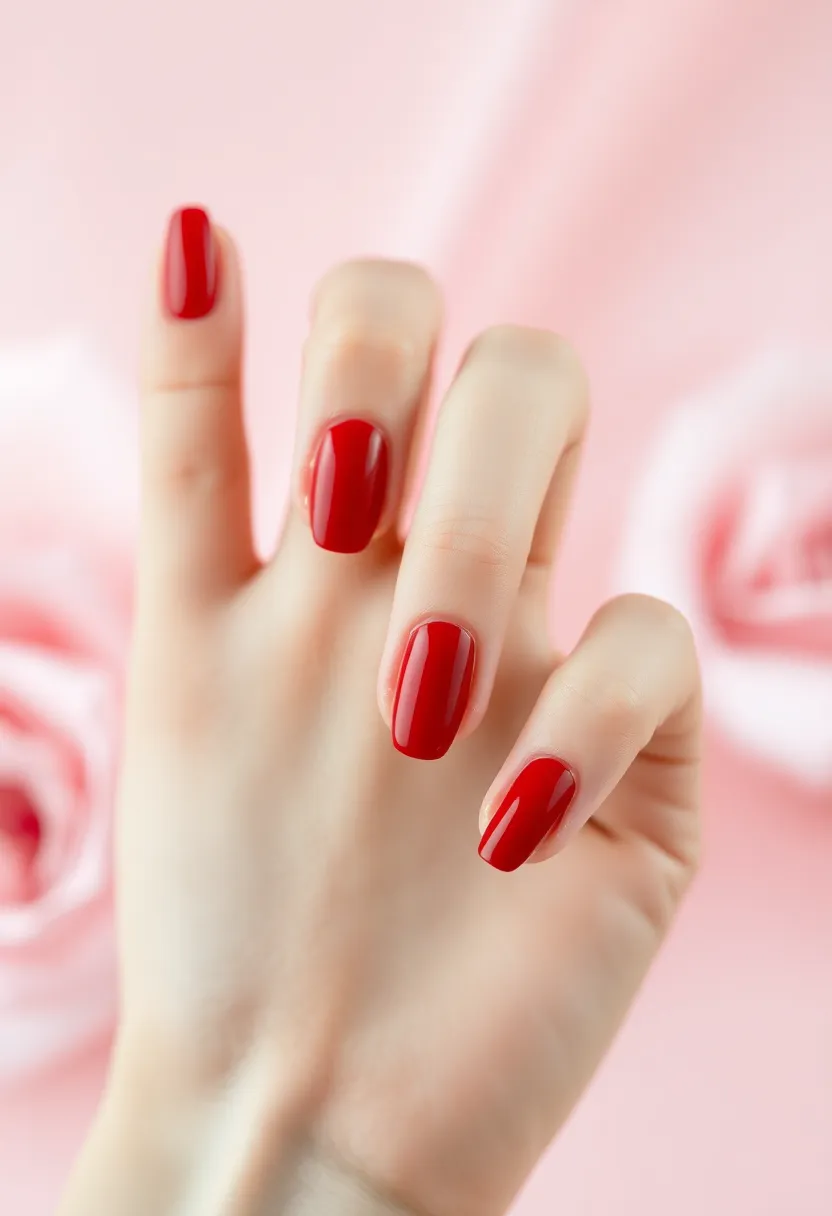 30 Step-by-Step Nail Tutorial Ideas for Easy Nail Art - 16. Matching Nail and Lip Color