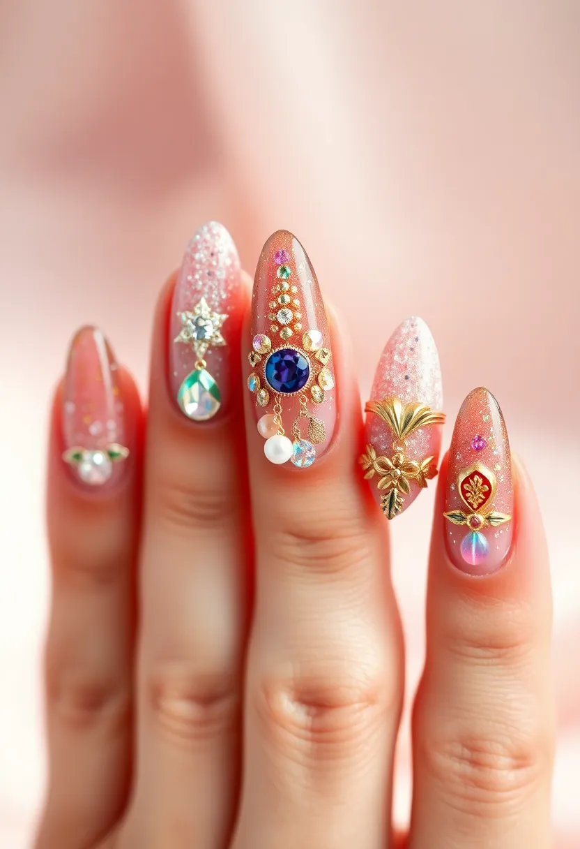 30 Step-by-Step Nail Tutorial Ideas for Easy Nail Art - 21. 3D Nail Art