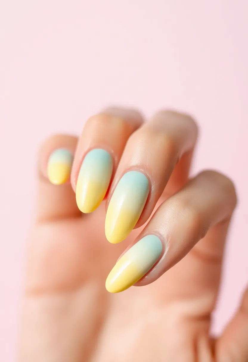 30 Vibrant Latina-Inspired Nail Ideas for Cultural Festivals: Fiery Flair - 5. Colorful Ombre