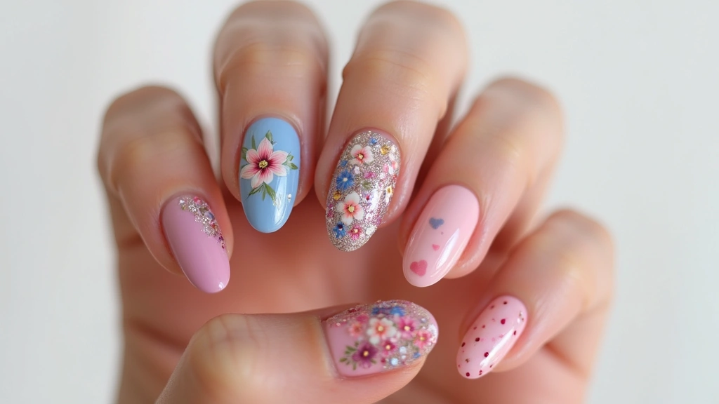 35 Almond Acrylic Nail Ideas for Curved