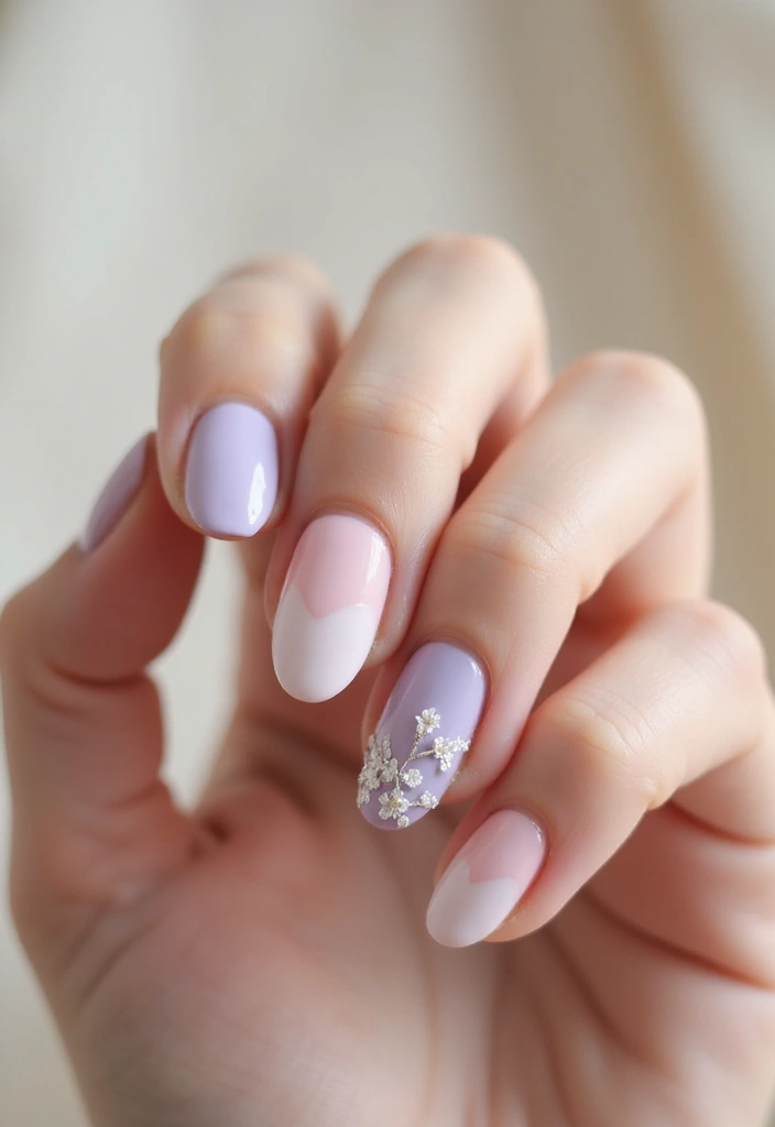 35 Almond Nail Design Ideas for Graceful - 2. Soft Pastels