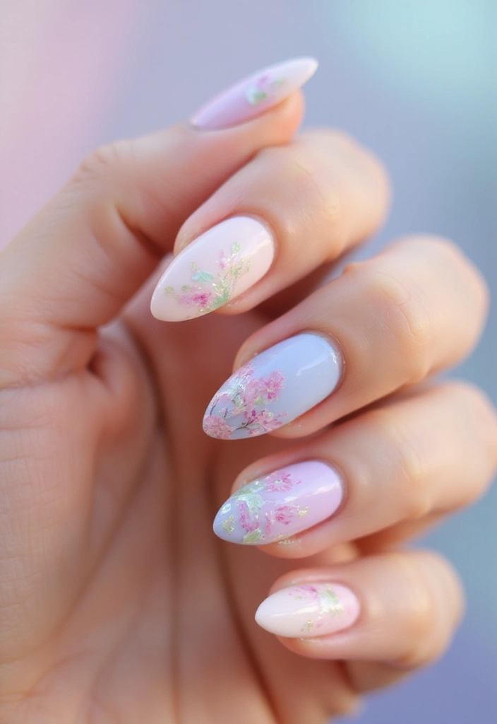 35 Almond Nail Design Ideas for Graceful - 34. Personal Quotes