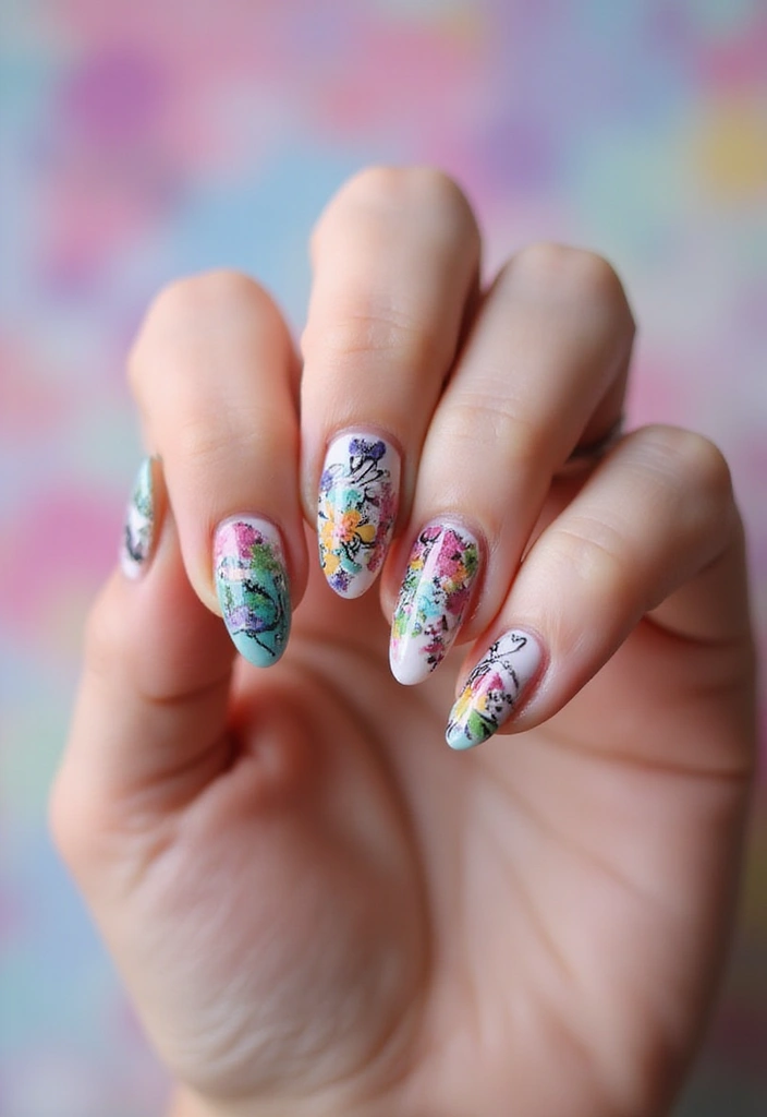 35 Almond Nail Design Ideas for Graceful - 35. Custom Art Pieces