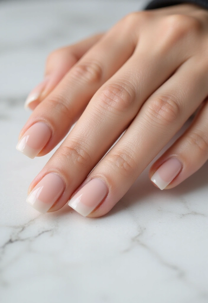 35 Basic Nail Ideas for Timeless Elegance - 26. Polished Natural Look