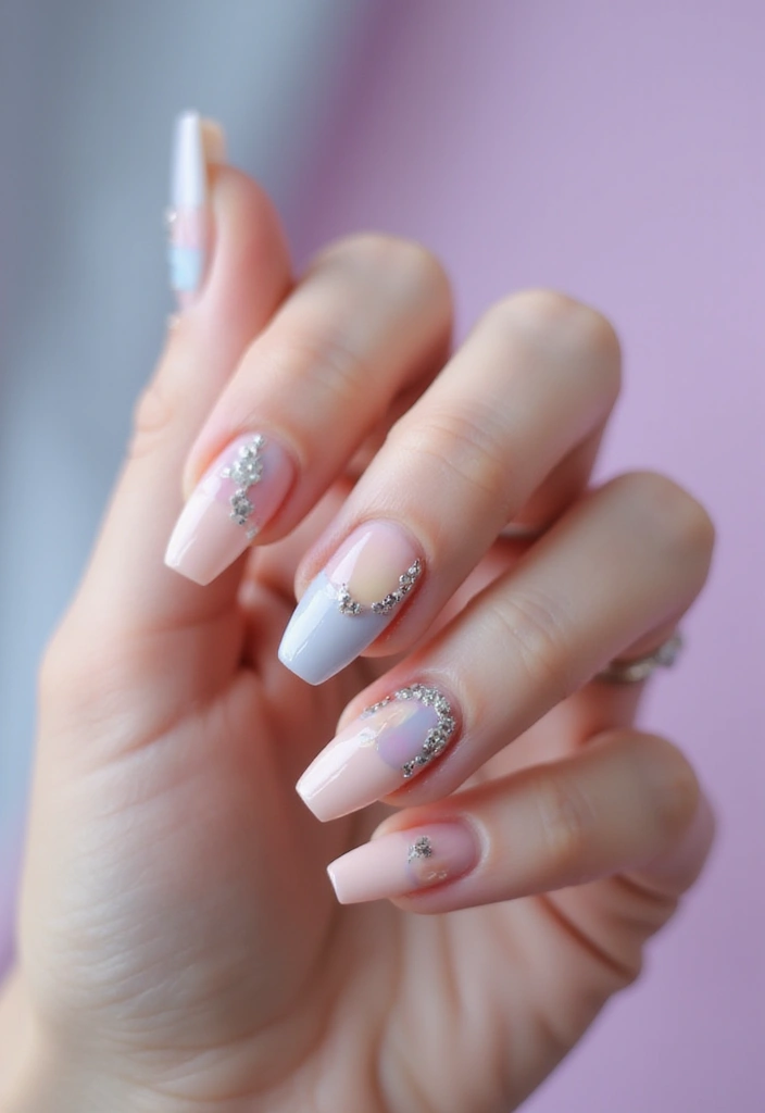 35 Bold Coffin Nail Ideas for Fierce Fashion-Forward Drama - 13. Elegant French Tips with a Twist