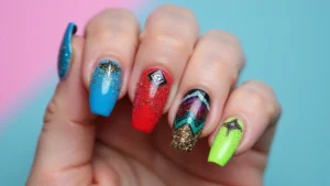 35 Bold Coffin Nail Ideas for Fierce Fashion-Forward Drama