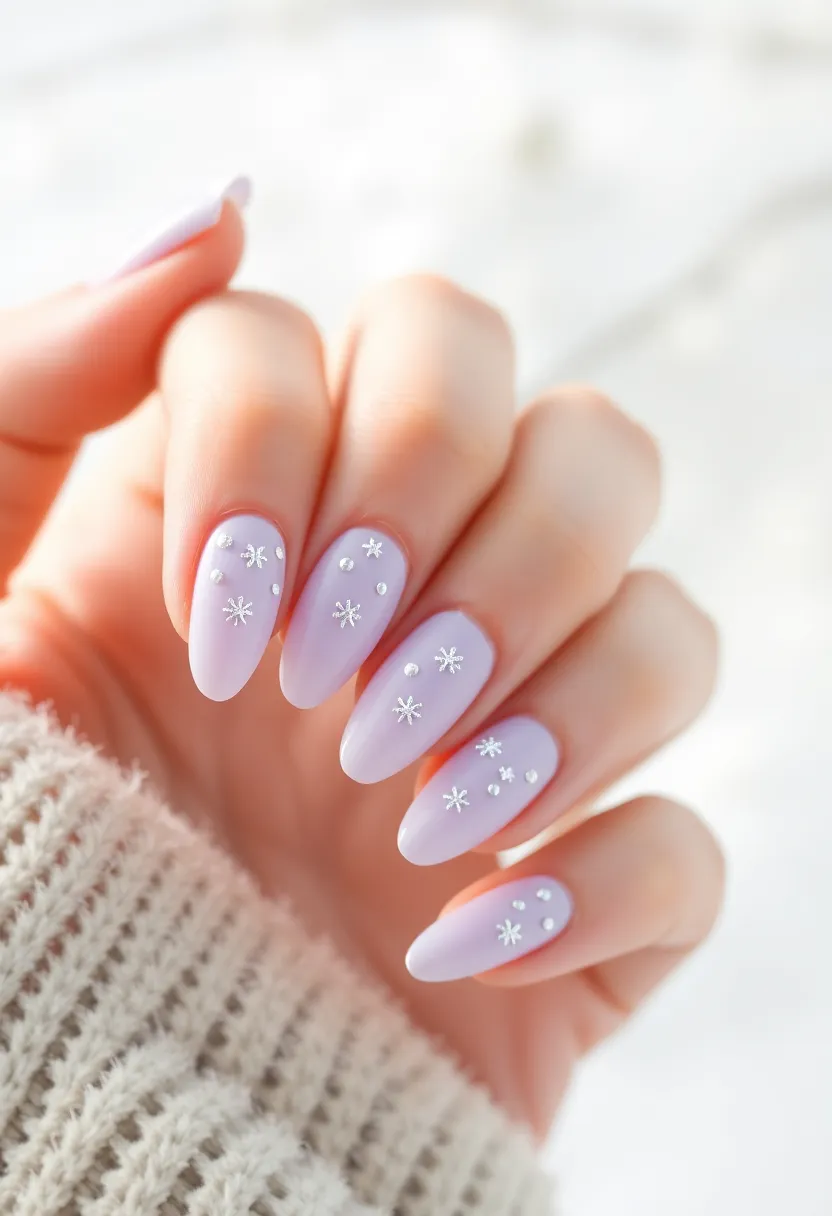 35 Christmas Nail Ideas for Merry - 21. Merry Mist