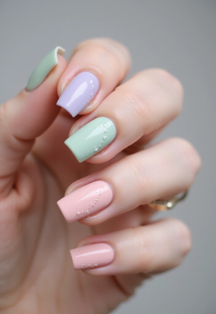 35 Coffin Nail Inspo for Edgy - 17. Minimalist Magic