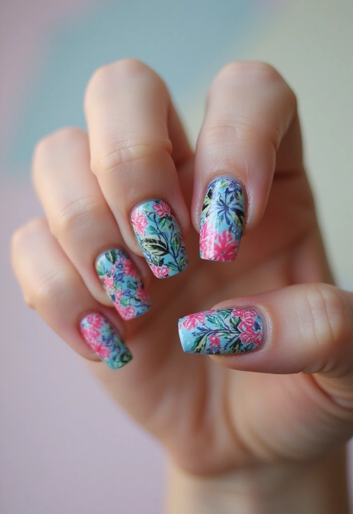 35 Coffin Nail Inspo for Edgy - 35. Custom Artwork