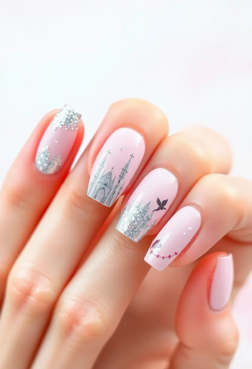 35 Cute Nail Ideas for Whimsical - 32. Whimsical Fairytales