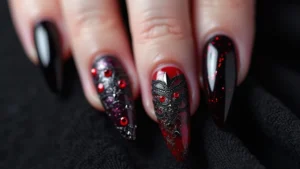 35 Edgy Coffin Nail Ideas for Dramatic Head-Turning Flair