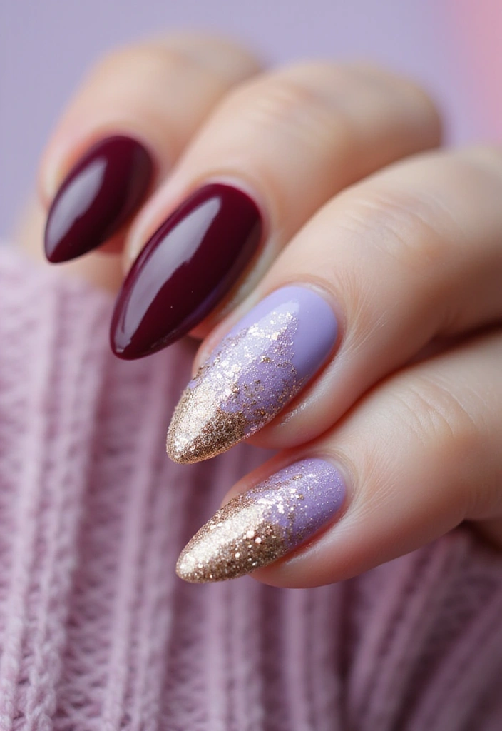 35 Elegant Almond Nail Ideas for Refined - 12. Textured Elegance
