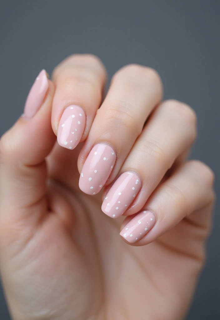 35 Elegant Almond Nail Ideas for Refined - 25. Soft Cuticle Lines