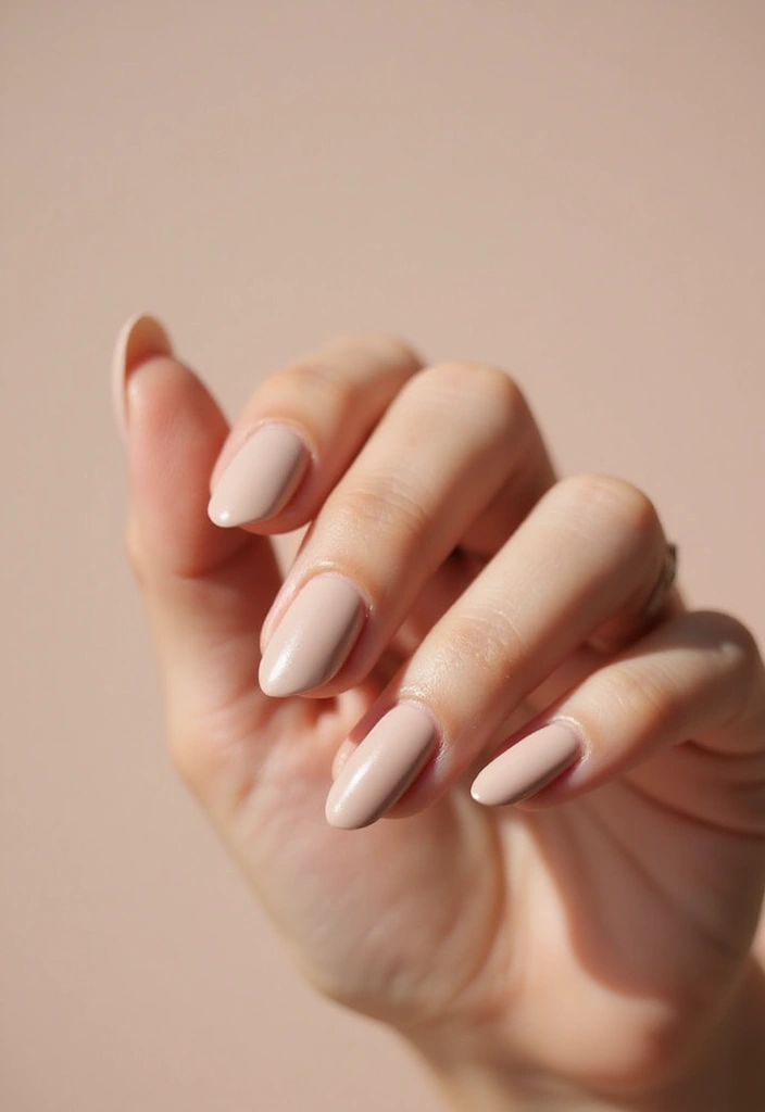 35 Elegant Almond Nail Ideas for Refined - 7. Minimalistic Matte