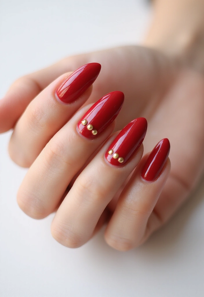35 Essential Nail Ideas from Basic to Bold and Beyond - 1. Classic Red Elegance