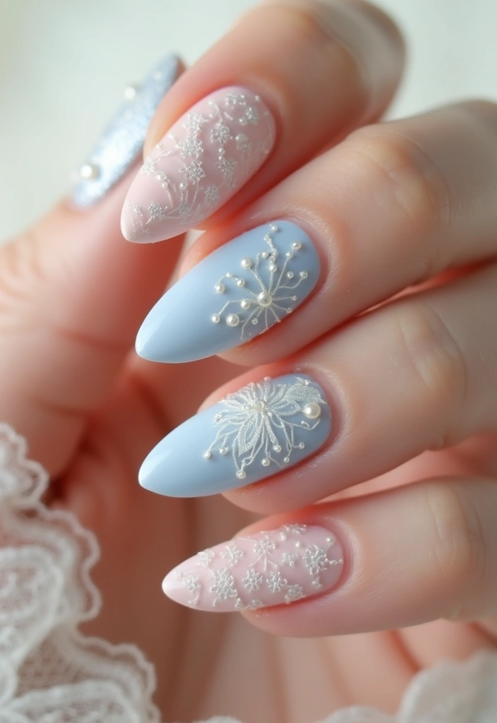 35 Essential Nail Ideas from Basic to Bold and Beyond - 15. Wedding Bliss