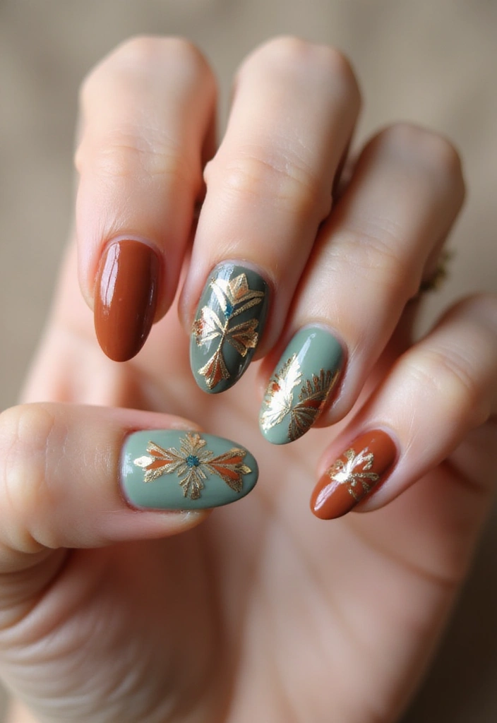 35 Essential Nail Ideas from Basic to Bold and Beyond - 17. Bohemian Vibes