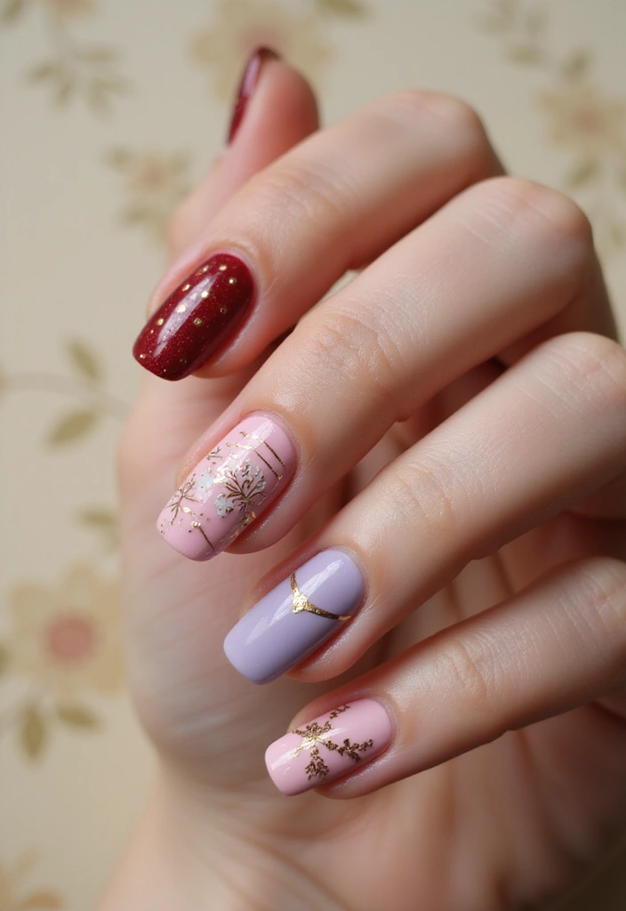 35 Essential Nail Ideas from Basic to Bold and Beyond - 18. Vintage Glamour