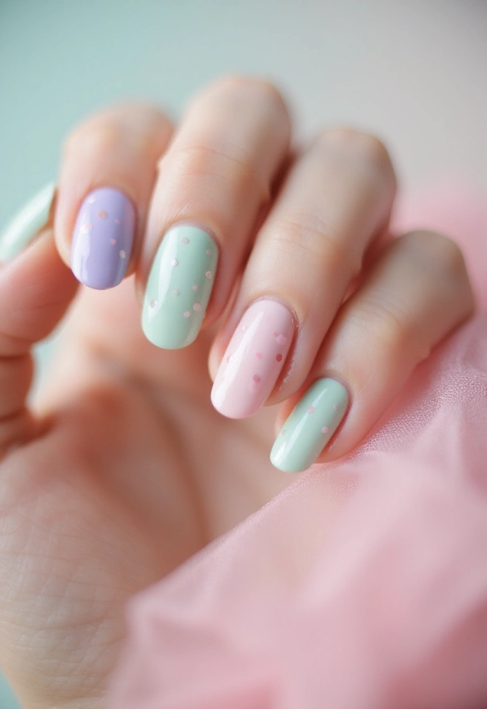 35 Essential Nail Ideas from Basic to Bold and Beyond - 2. Pastel Perfection