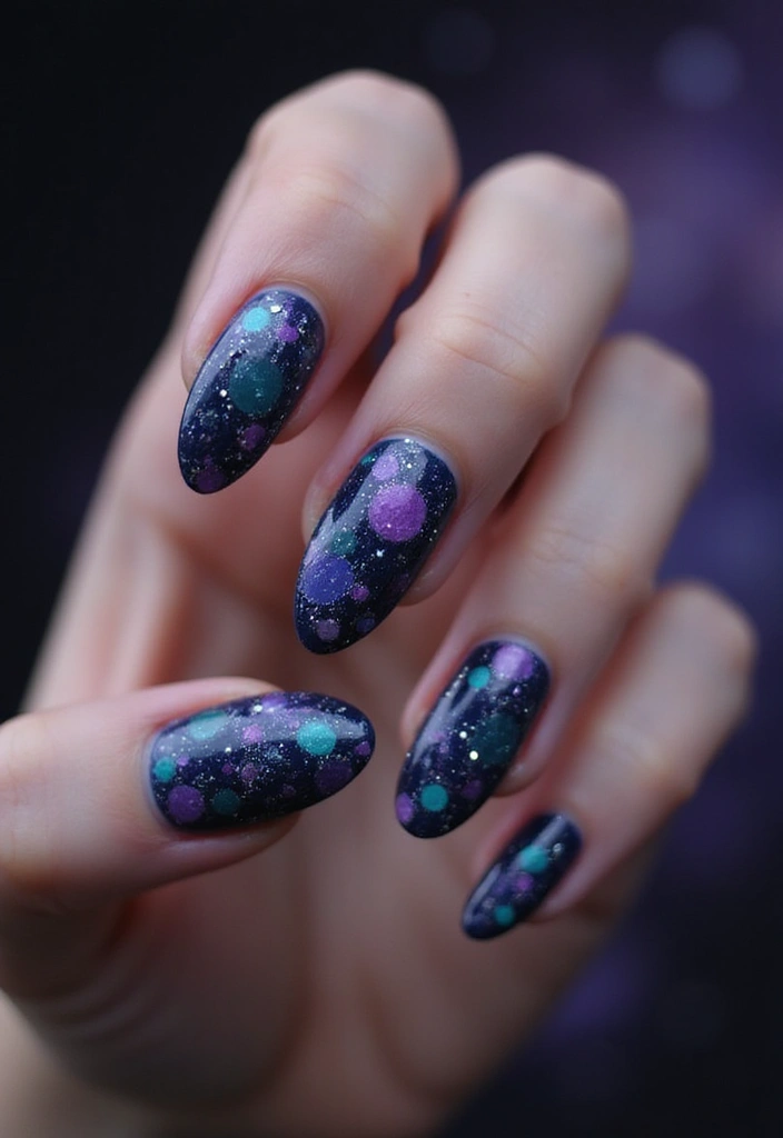 35 Essential Nail Ideas from Basic to Bold and Beyond - 32. Galaxy Nails