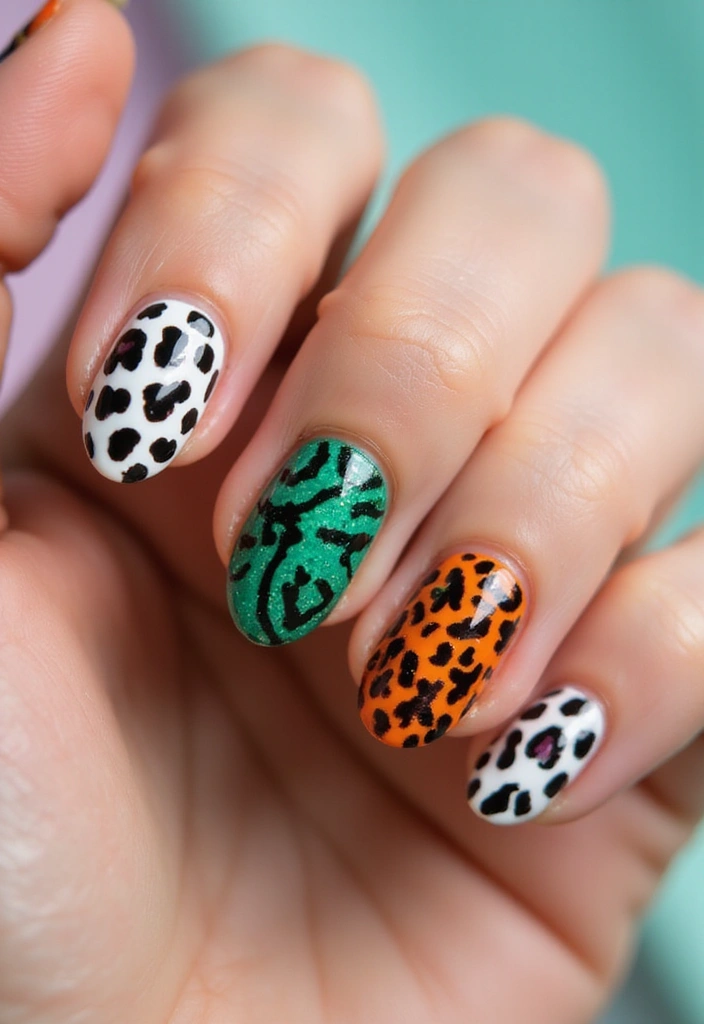 35 Essential Nail Ideas from Basic to Bold and Beyond - 8. Animal Prints