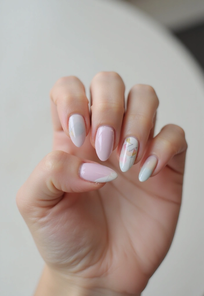 35 Essential Nail Ideas from Basic to Bold and Beyond - 9. Negative Space Nails