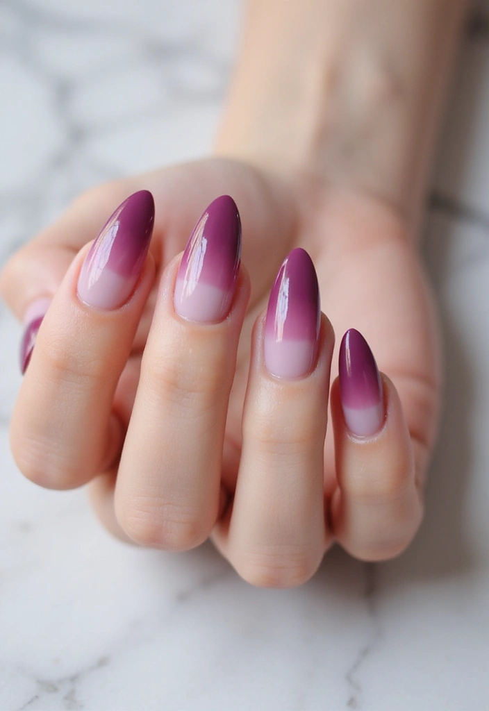 35 Gel Nail Ideas for Shiny - 6. Ombre Magic
