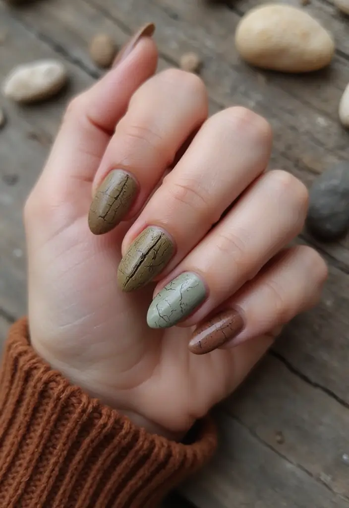 35 Must-Try Spring Nails for 2025's Hottest Seasonal Trends - 14. Rustic Charm