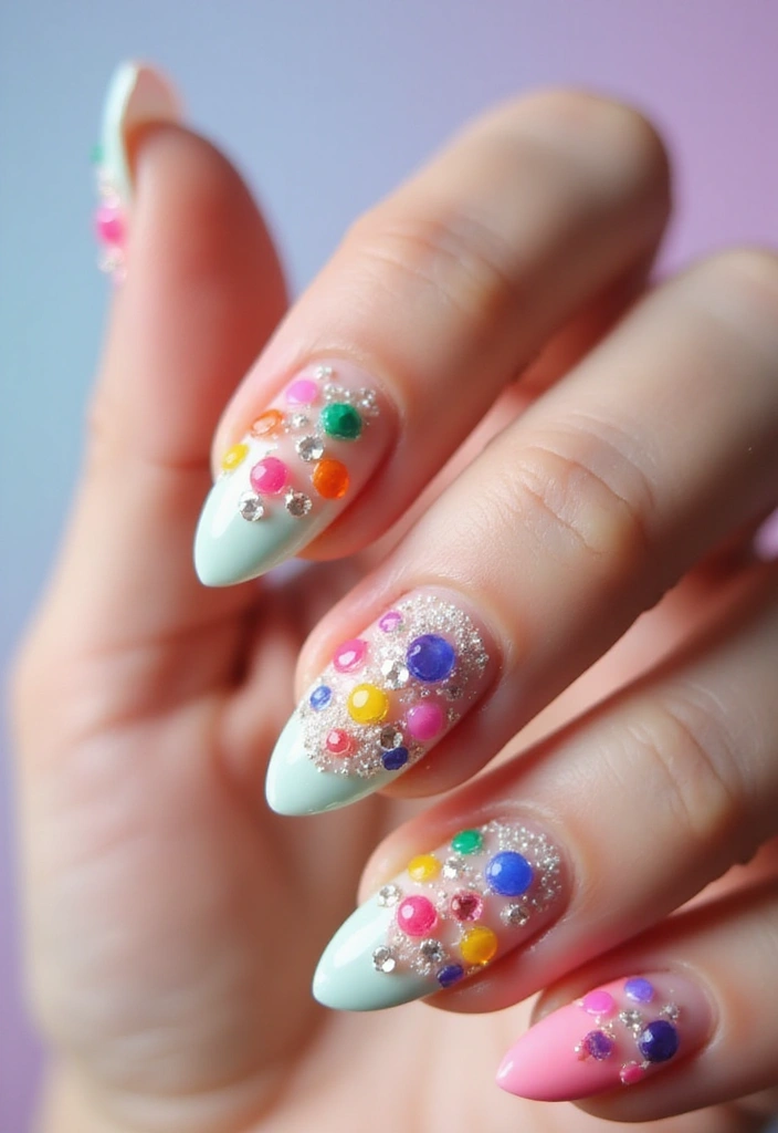 35 Must-Try Spring Nails for 2025's Hottest Seasonal Trends - 17. 3D Nail Art