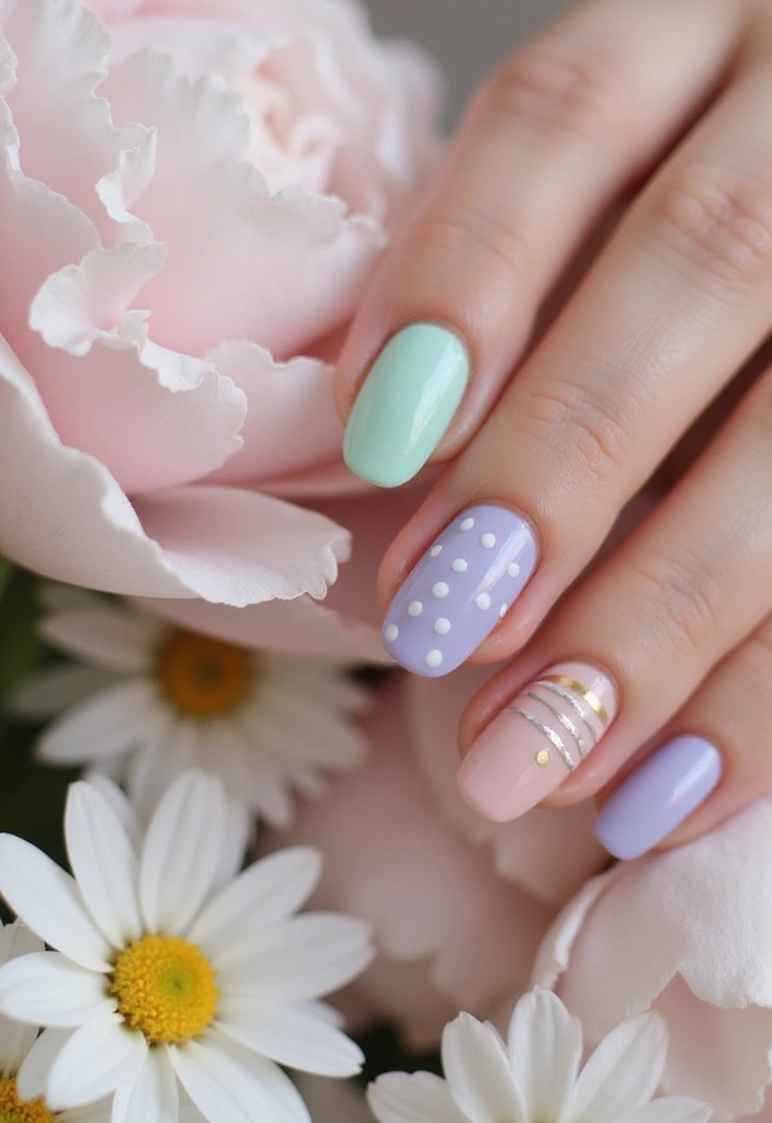 35 Nail Polish Ideas for Colorful: Coated Creativity - 11. Pastel Dreams