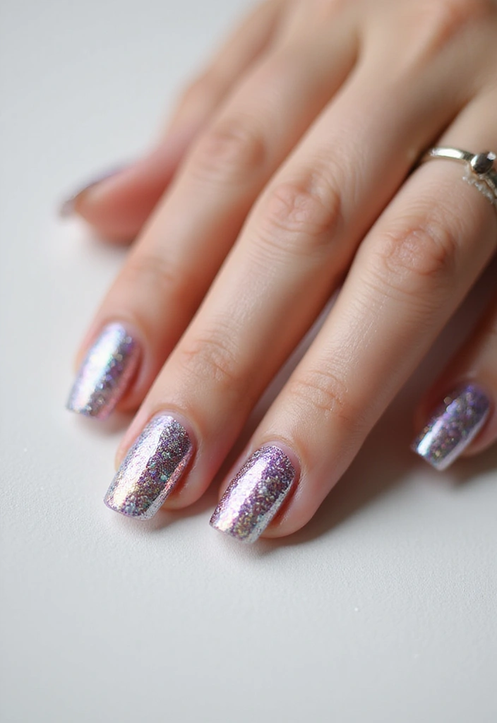 35 Nail Polish Ideas for Colorful: Coated Creativity - 13. Nail Foils